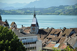 Zug: Zytturm, Altstadt und Zugersee